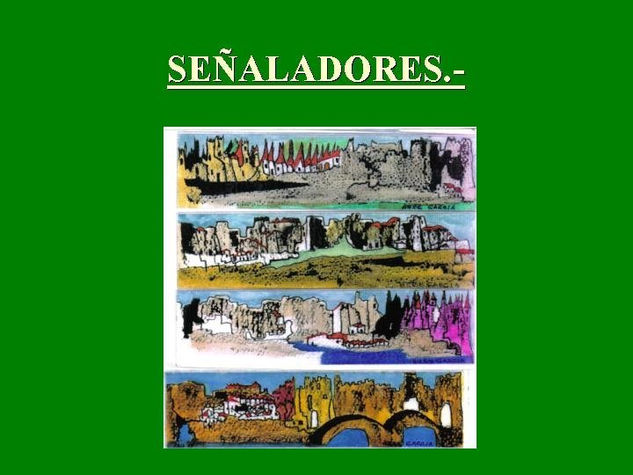 SEÑALADORES PARA LIBROS Tinta