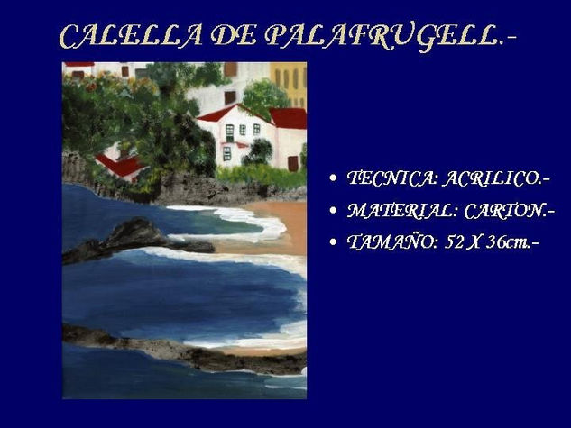 PALAFRUGELL- ESPAÑA Acrílico Otros Paisaje