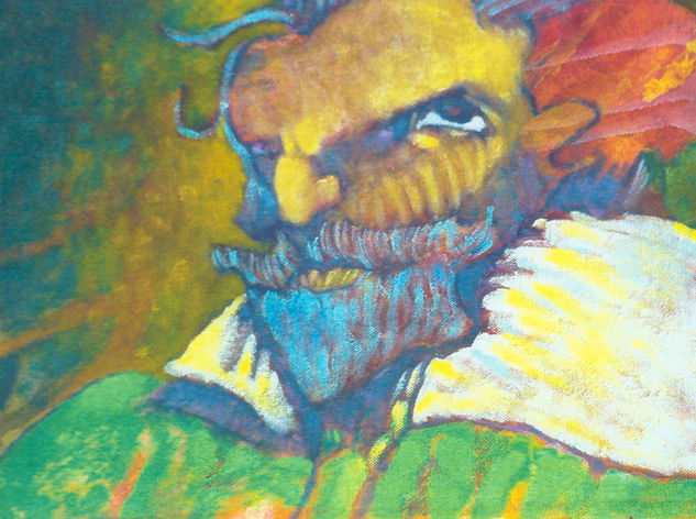 Capitan Muñeca Oil Canvas