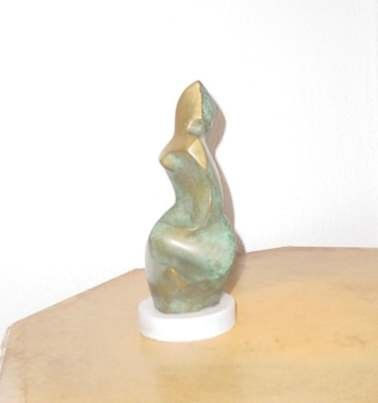 Pasión femenina Bronze Figurative