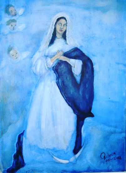 Virgen de Azul 