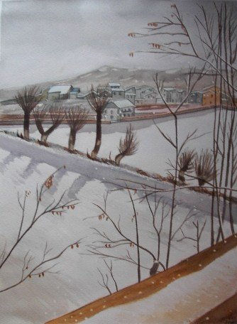 invierno Watercolour Paper Landscaping