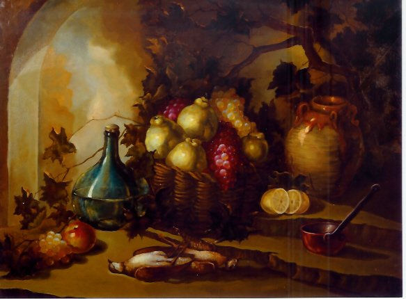 Bodegón de caza con tórtolas Oil Canvas Still Life Paintings