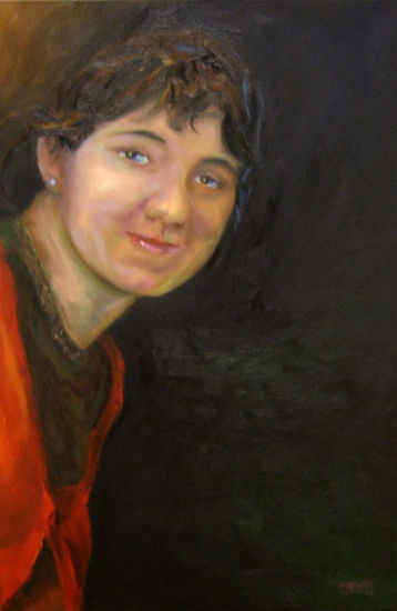 Ruth M. D. Oil Canvas Portrait