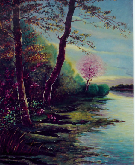 Atardecer Oil Canvas Landscaping