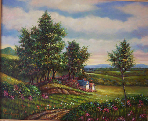 Paisaje soñado Oil Canvas Landscaping