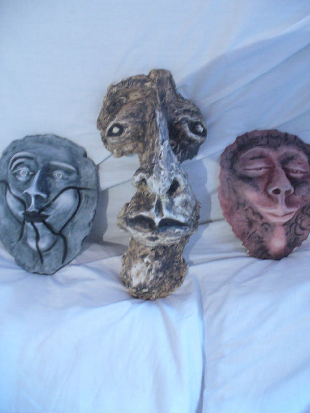 las caras de los arboles