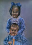 Retrato de Nagore y Xabier Larrea
