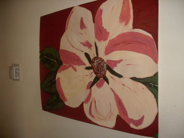 AMOR DULCE MAGNOLIA Acrylic Others Floral Painting