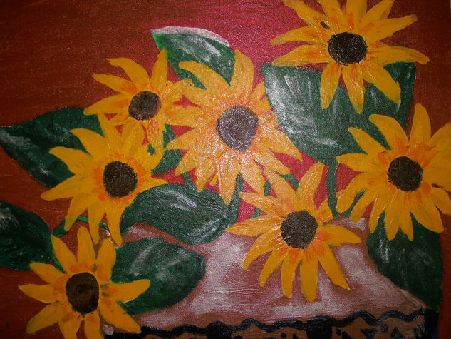 MI CASA ALEGRE Acrylic Canvas Landscaping