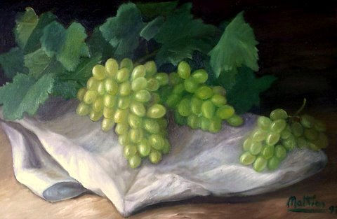 Tiempo de Vendimia Oil Canvas Still Life Paintings