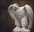 aguila americana Stone Figurative