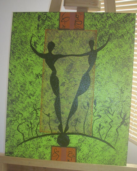 equilibrio perfecto 1 Oil Canvas Figure Painting