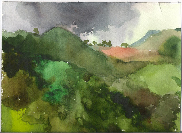 Aqua P 22 Watercolour Paper Landscaping