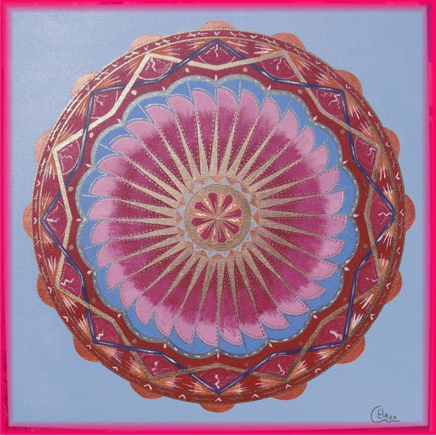 Mandala "Vida  Feliz"