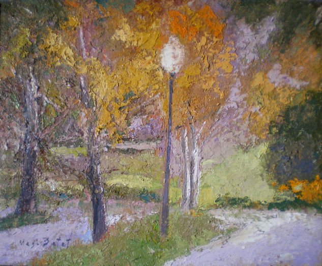 La farola Oil Canvas Landscaping