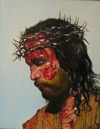 LA PASION DE CRISTO Oil Canvas