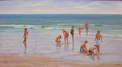 Los Bañistas