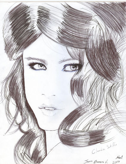 Claudia Schiffer Ink