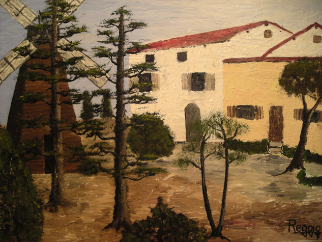 EL NUEVO MOLINO Oil Canvas Landscaping