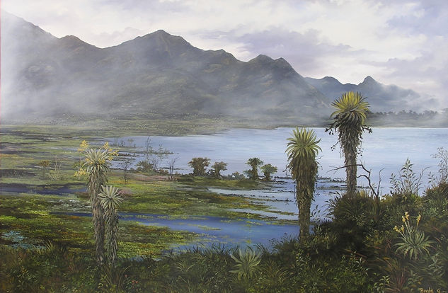 PARAMO DE SUMAPAZ Oil Canvas Landscaping