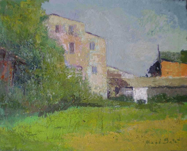 Olot 2º Oil Canvas Landscaping