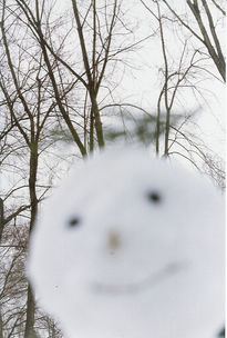 Snow face