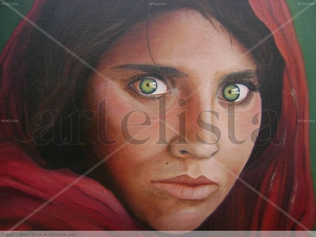 SHARBAT GULA Oil Canvas Landscaping