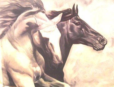 Luz y Sombra Oil Canvas Animals