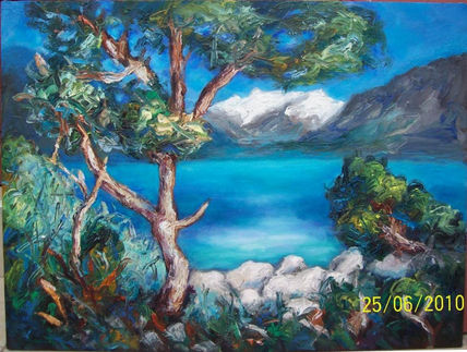 Paisaje Laguna de...