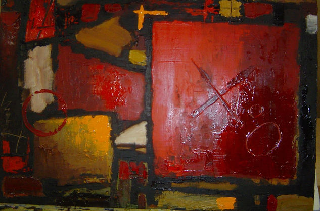 ALMA ROJA Oil Canvas Others