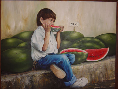 El niño de las sandias
