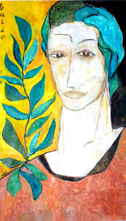 Uomo ed ulivo
