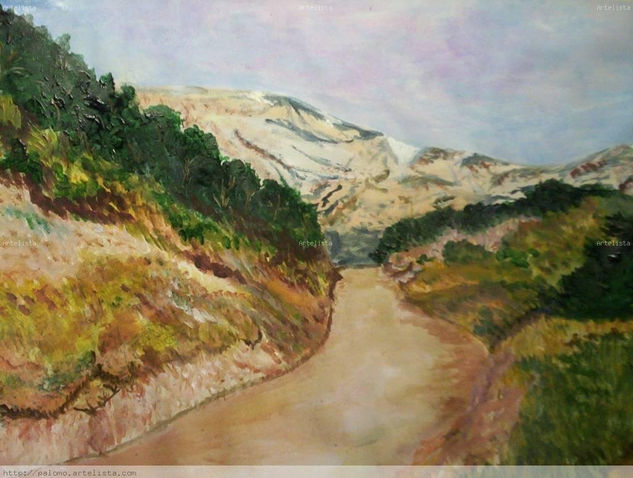 ENTRE  SIERRAS Acrylic Card Landscaping