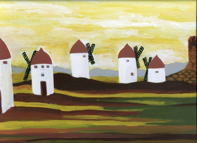 LA MANCHA ESPAÑA Acrylic Others Landscaping