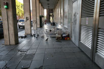 Durmiendo en la calle