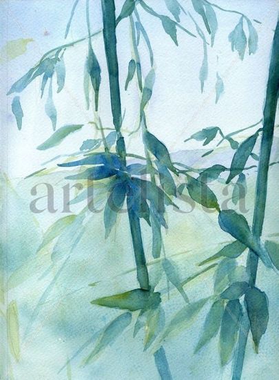 Bambues Watercolour Paper Landscaping