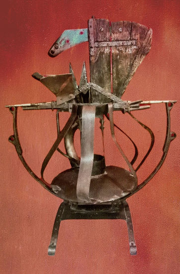 RESTOS DE UN NAUFRAGIO (La campana 1957) Hierro Abstracta