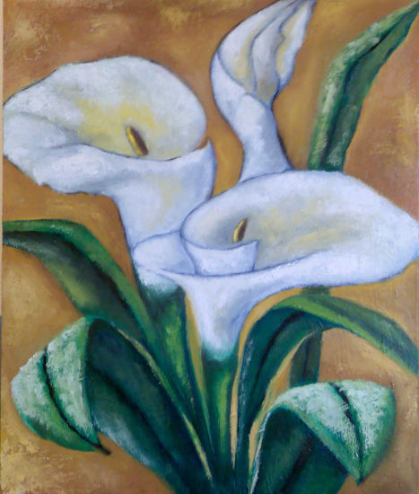 FLOR-1 Oil Canvas Landscaping