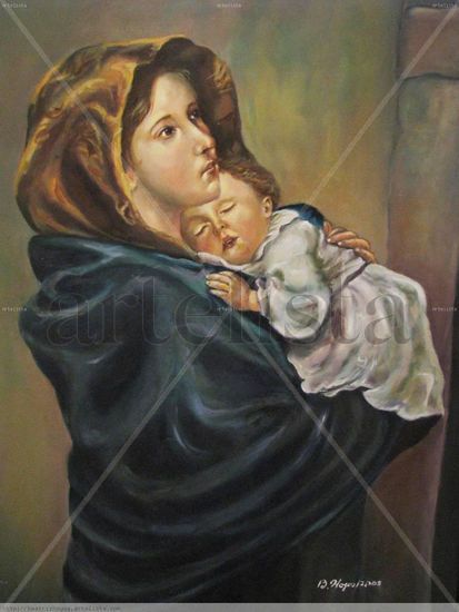 MADONA DE FERRUZZI Oil Canvas Others