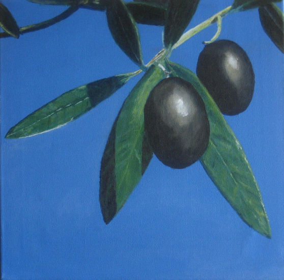 Aceitunas Acrylic Canvas Landscaping