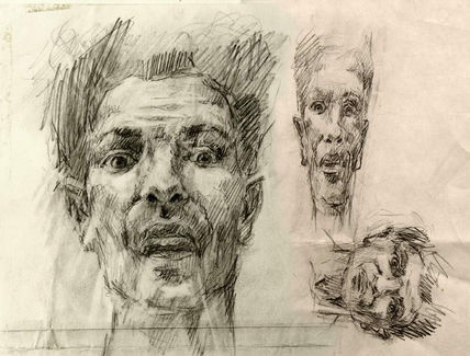 Boceto para "hombre...