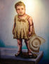 niño vestido de niña