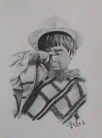 niño campesino Pencil