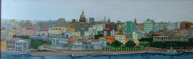 La Habana Oil Canvas Landscaping