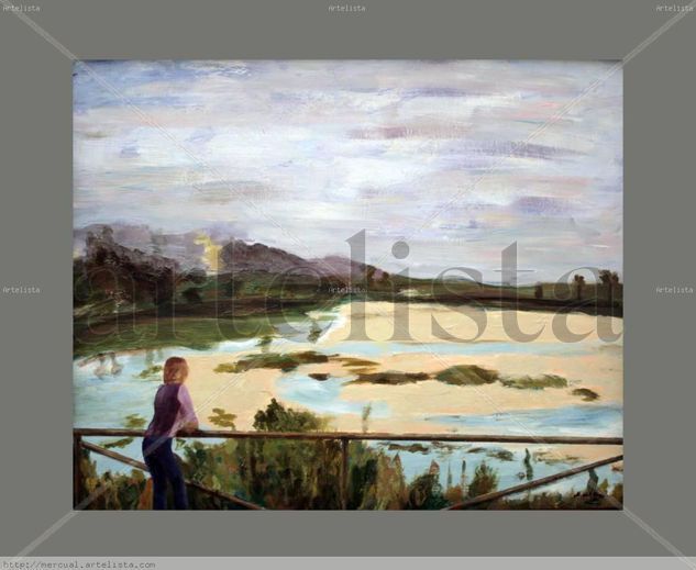 Santander Oil Canvas Landscaping