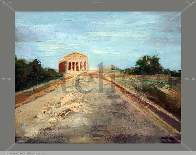 Sicilia Oil Canvas Landscaping