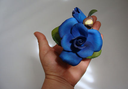 Rosa azul