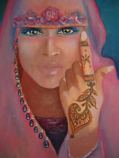 YUSARA Oil Canvas Portrait