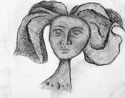 Cara dibujada